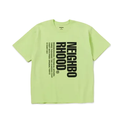 NEIGHBORHOOD NH . Tee SS-3 "Neon Green"