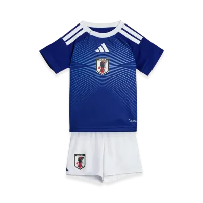 adidas Baby Japan 2026 Home Replica Jersey Set "Japan Blue/Ash Blue"