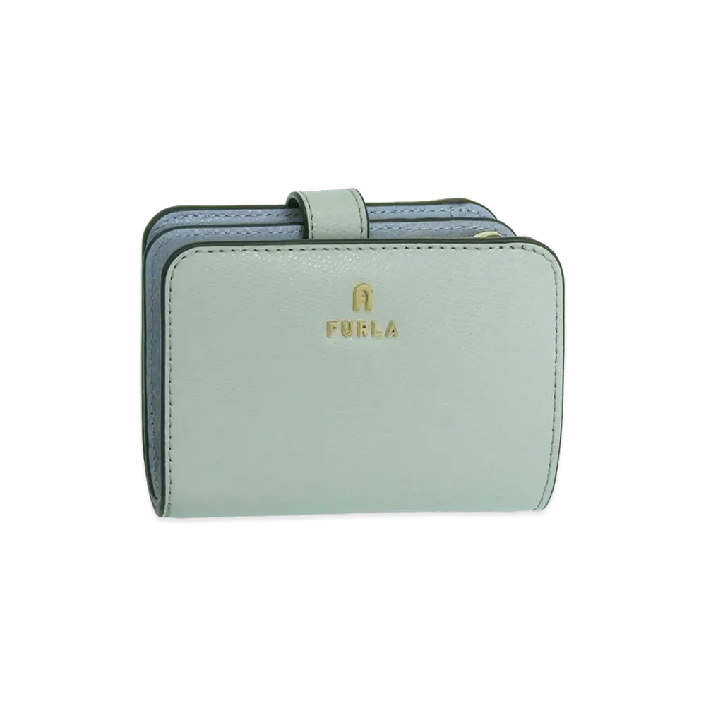 FURLA Camelia S Compact Wallet "Green"