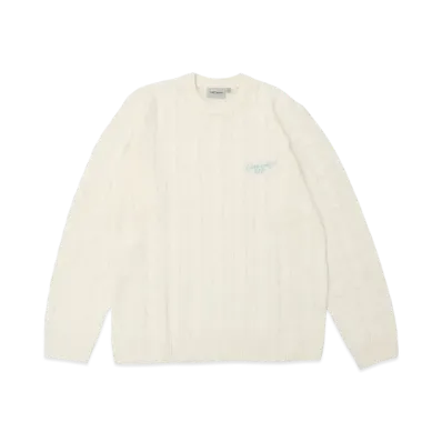 Carhartt WIP Signature Sweater "Natural/Dusty Lee"