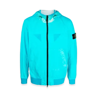 Stone Island Membrana 3L Tc Jacket "Turquoise Blue"