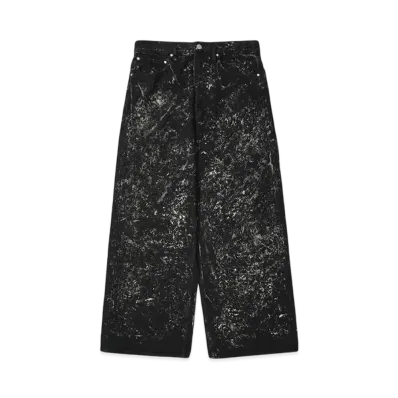 SHINYAKOZUKA BLEACHED ORDINARY CITY STRAIGHT(ISSUE#6) "BLACK"