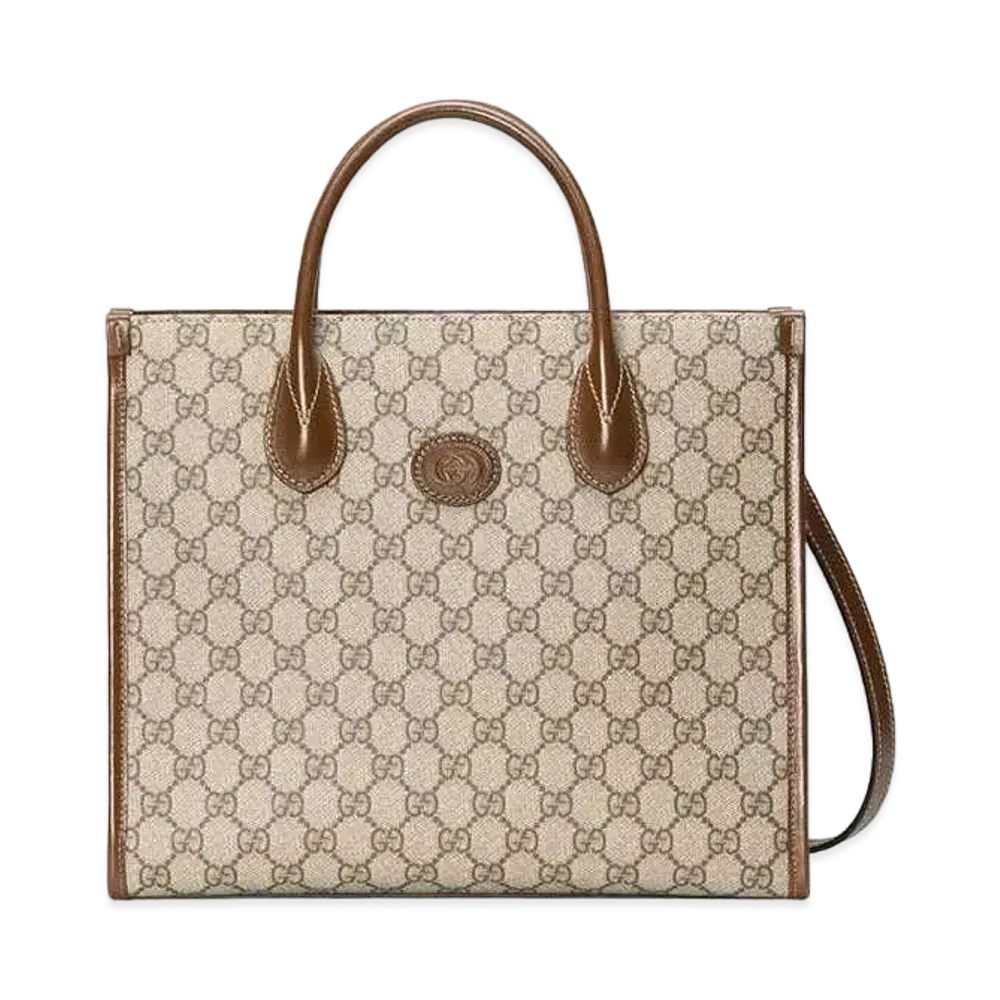 GG Small Tote Bag "GG Supreme"