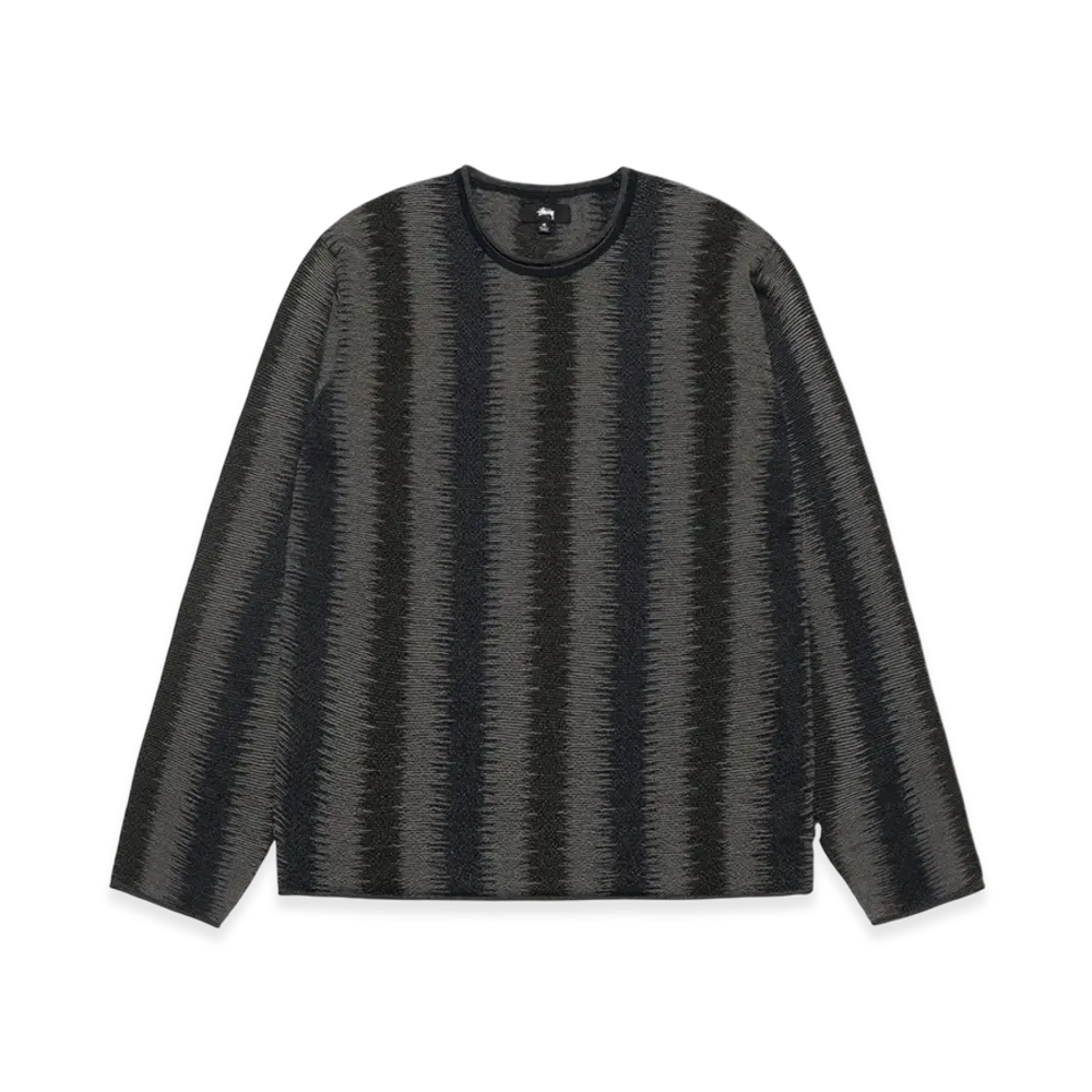 Stussy Shadow Stripe Sweater "Olive"