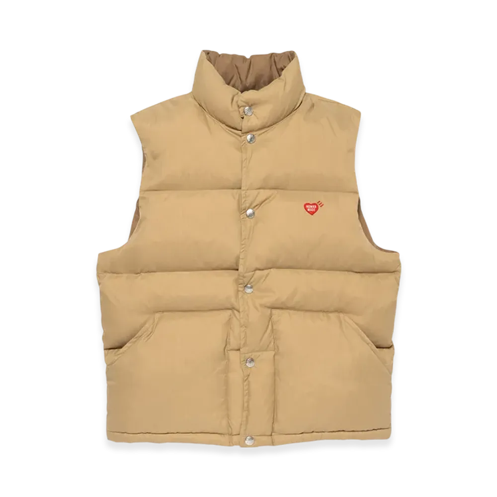 HUMAN MADE Down Vest "Beige"