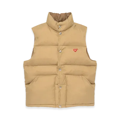 HUMAN MADE Down Vest "Beige"