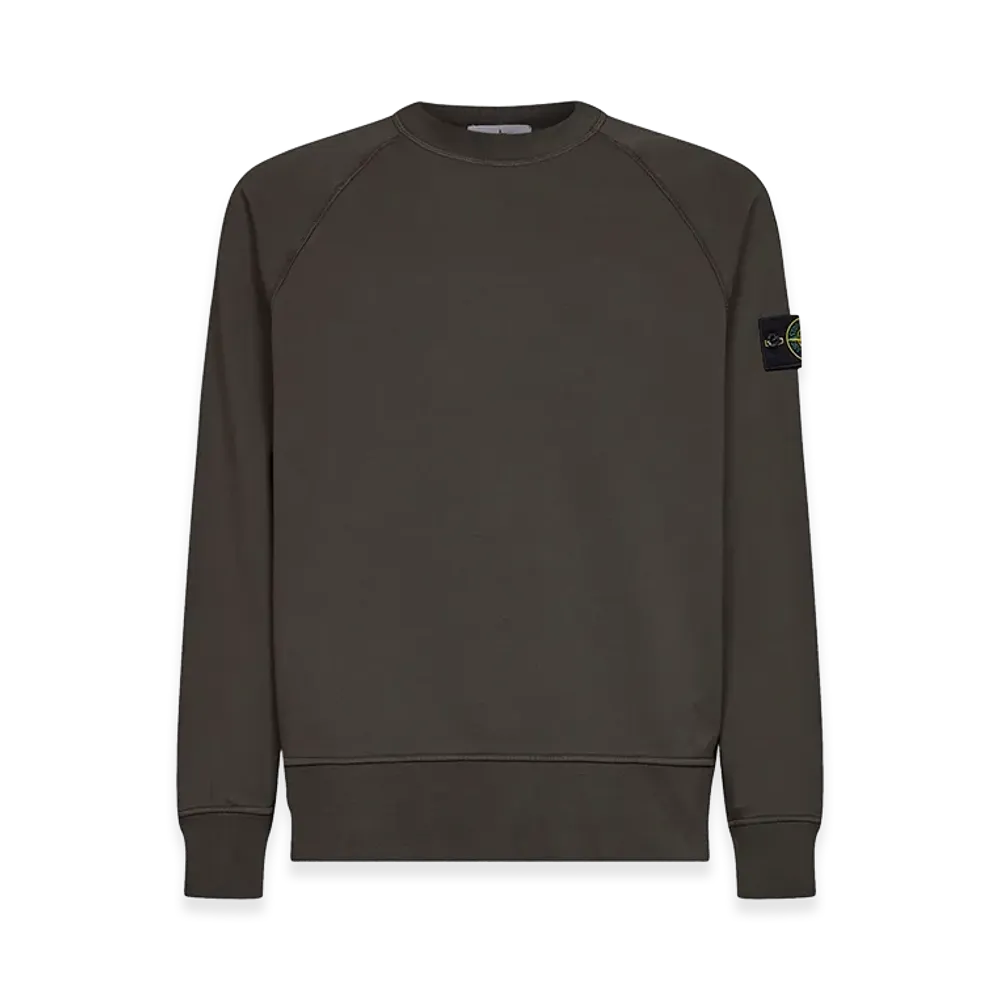 Stone Island Cotton Sweatshirt "Green/Khaki"