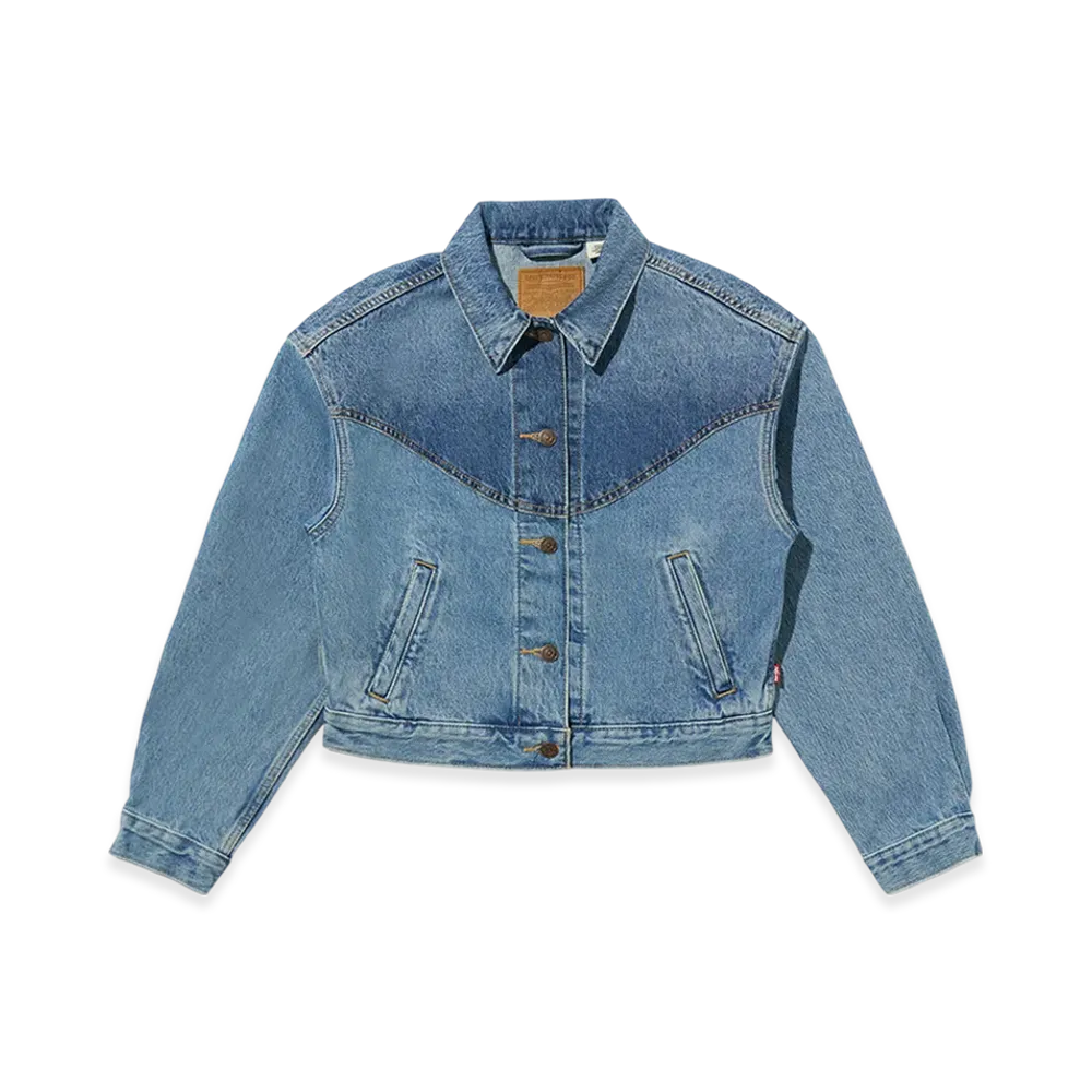Levi's Shrunken 90s Trucker Jacket "Medium Indigo"