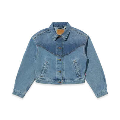 Levi's Shrunken 90s Trucker Jacket "Medium Indigo"