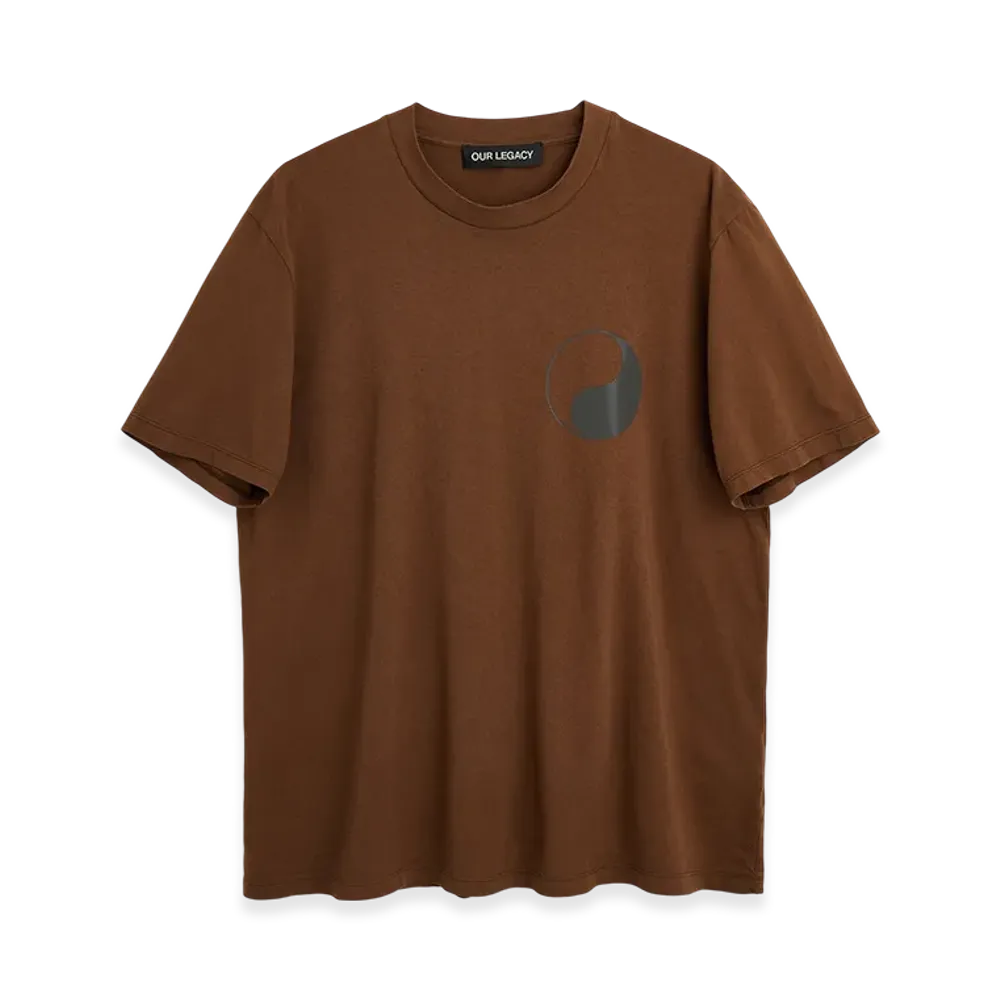 OUR LEGACY Box T-Shirt "Golden Brown Legacy Jersey"