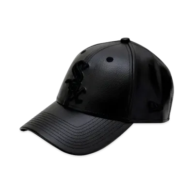 NEW ERA x THE CAP 9Forty Refined Leather II Chicago White Sox "Black"
