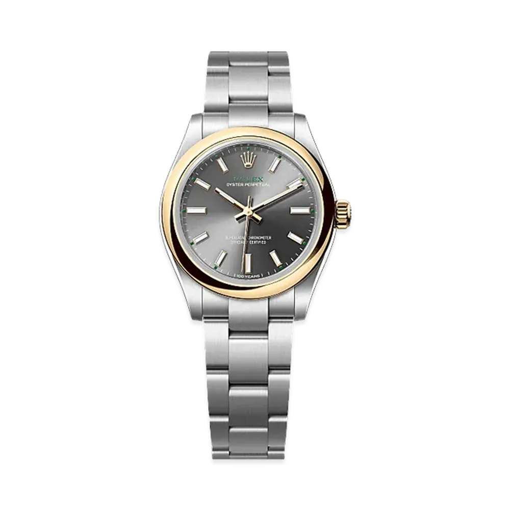 ROLEX Oyster Perpetual 31 Oystersteel & Yellow Gold "Slate"