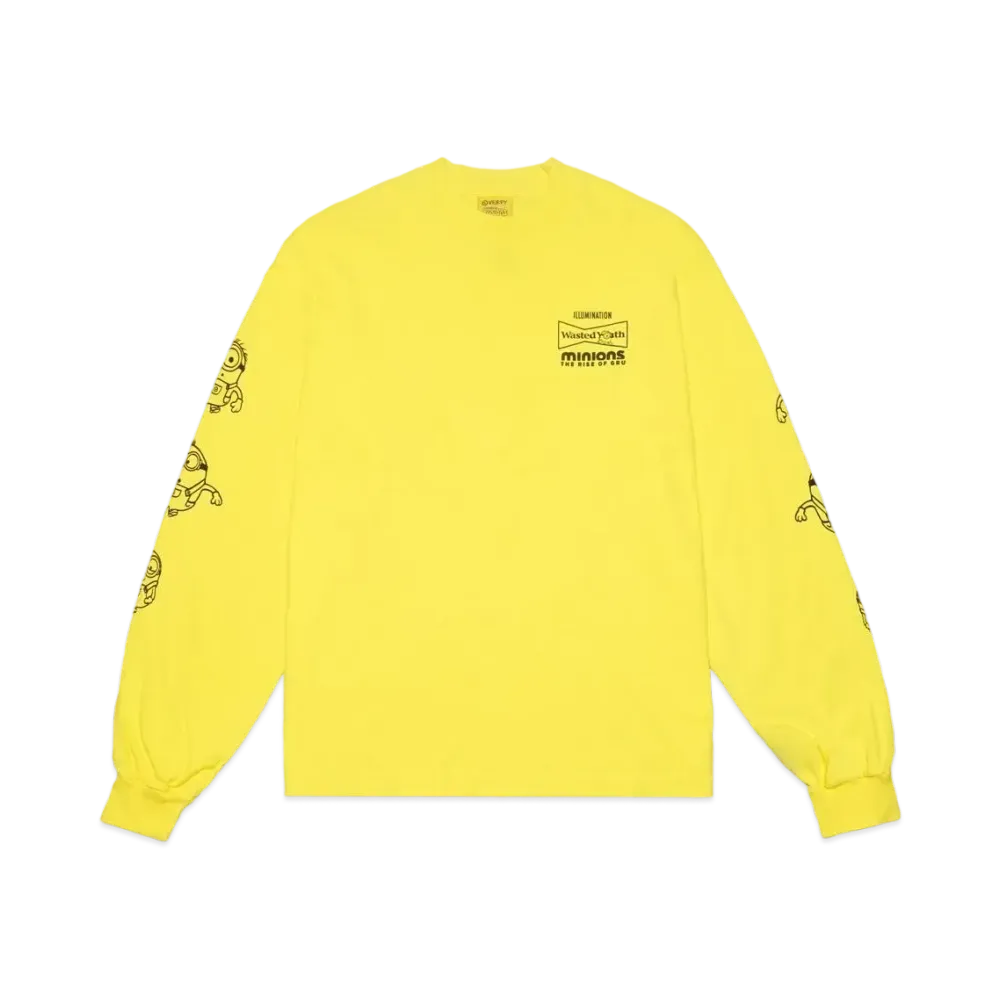 Wasted Youth x MINIONS MINIONS x VERDY LONG SLEEVE "Yellow" / VERDY