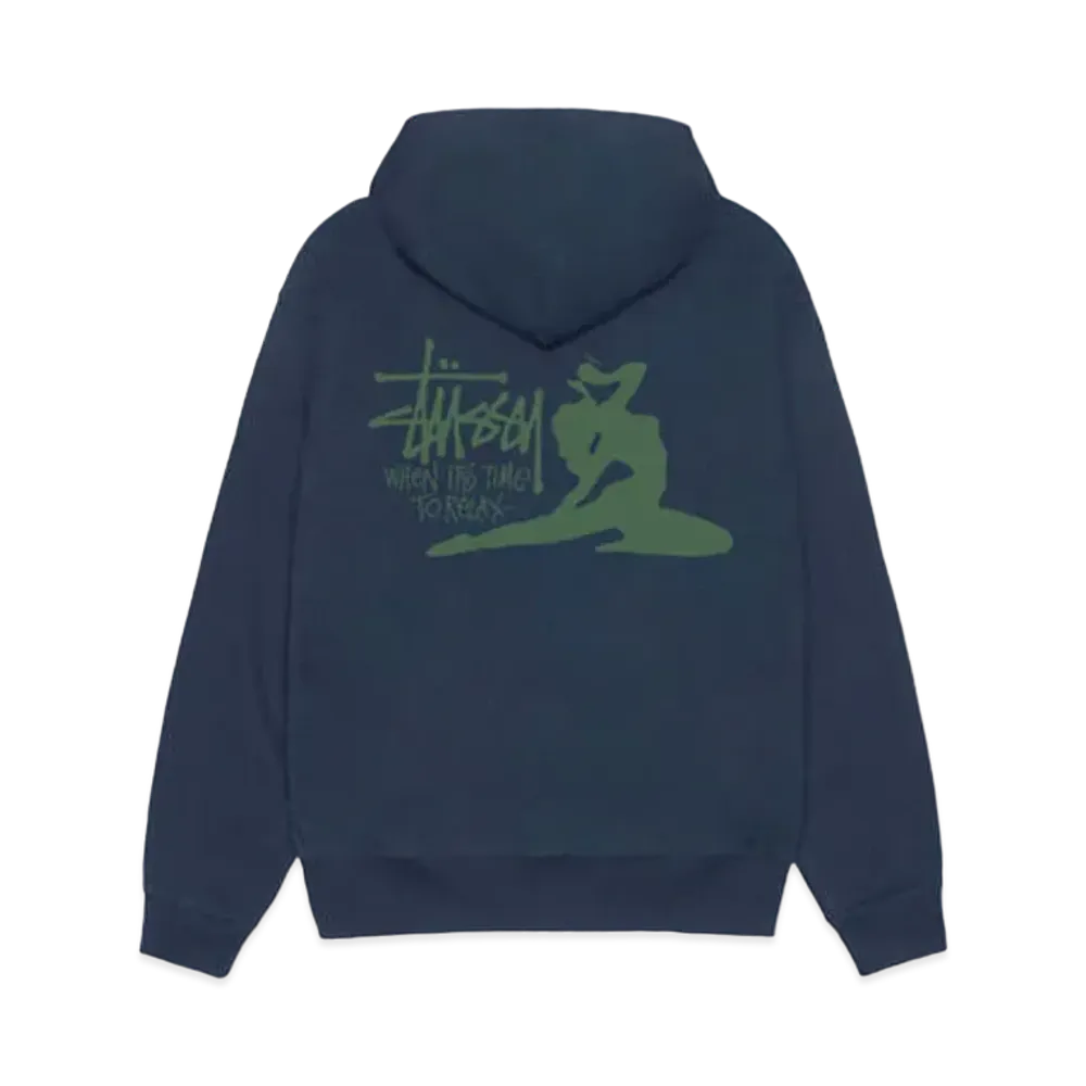 Stussy Relax Hoodie "Navy"