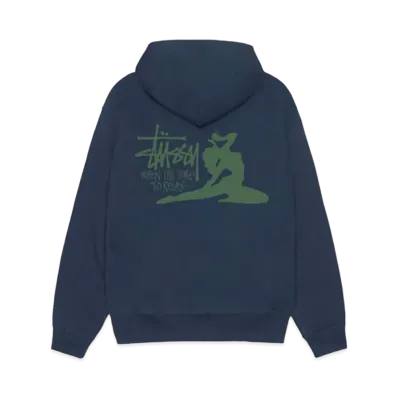 Stussy Relax Hoodie "Navy"