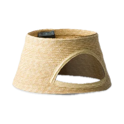 PRADA Straw Visor "Natural"