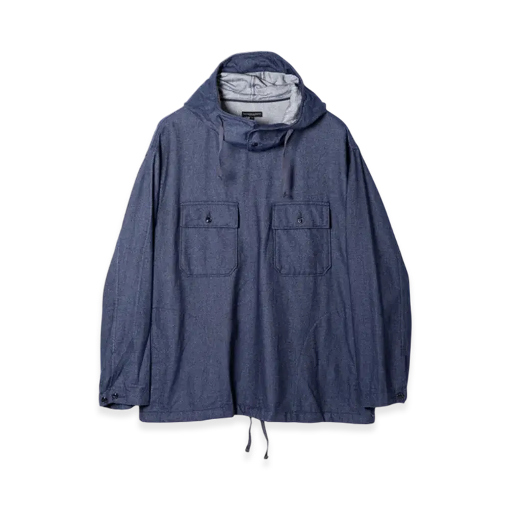 ENGINEERED GARMENTS Cagoule Shirt - Denim Flannel "Denim"