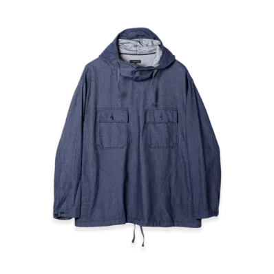 ENGINEERED GARMENTS Cagoule Shirt - Denim Flannel "Denim"