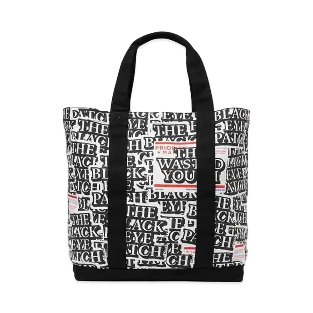 BlackEyePatch x Wasted Youth STICKER COVERED TOTE "Multi" / VERDY