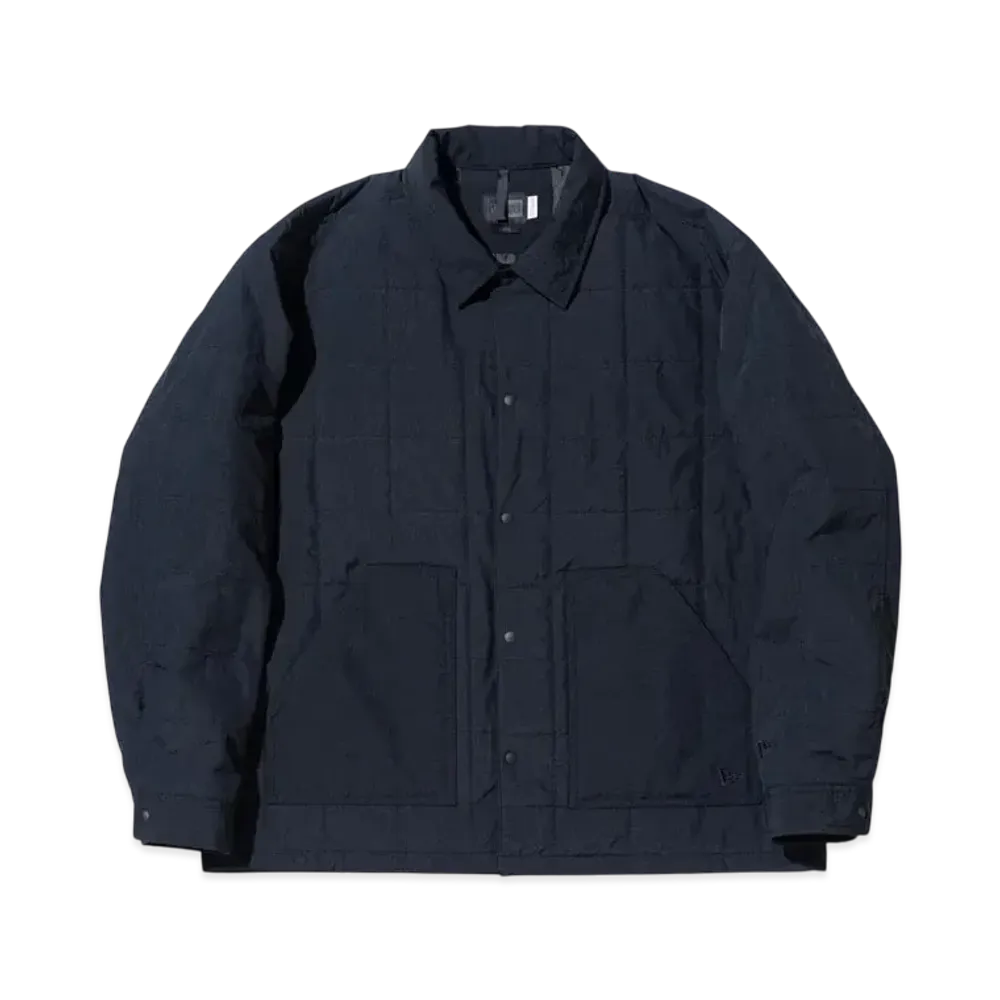 NEW ERA BLACK LABEL FW24 Light Puff Shirt Jacket "Black"