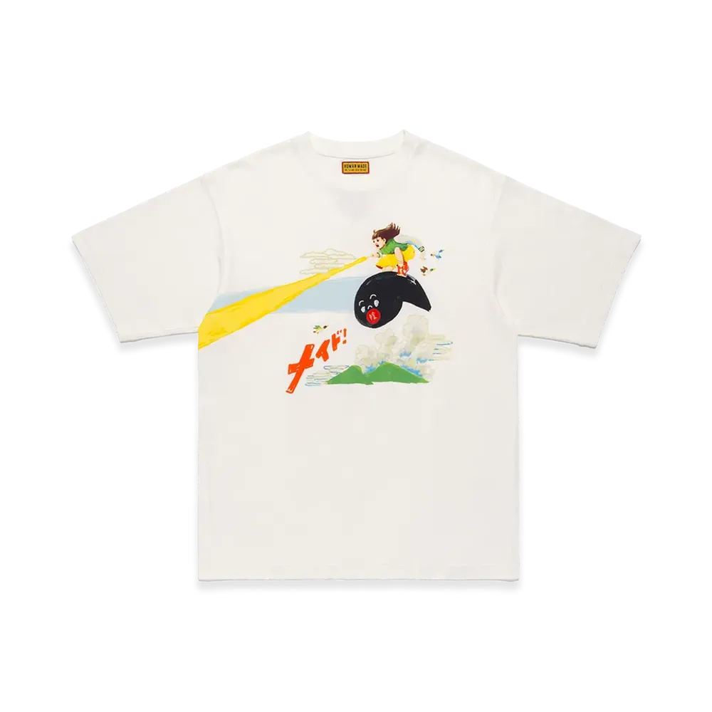 HUMAN MADE x KEIKO SOOTOME T-Shirt Side B "White"
