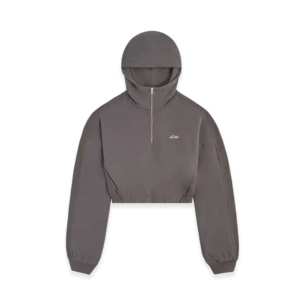 Kith Women's Blair Quarter Zip Hoodie "Monarch"