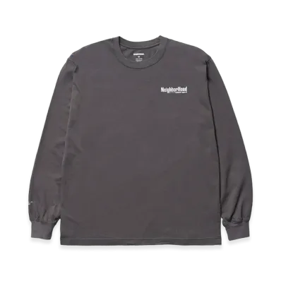 NEIGHBORHOOD NH . Tee LS-14 "Charcoal"