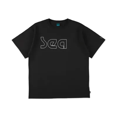WIND AND SEA Reebok x atmos Sea Logo S/S Tee "Black"
