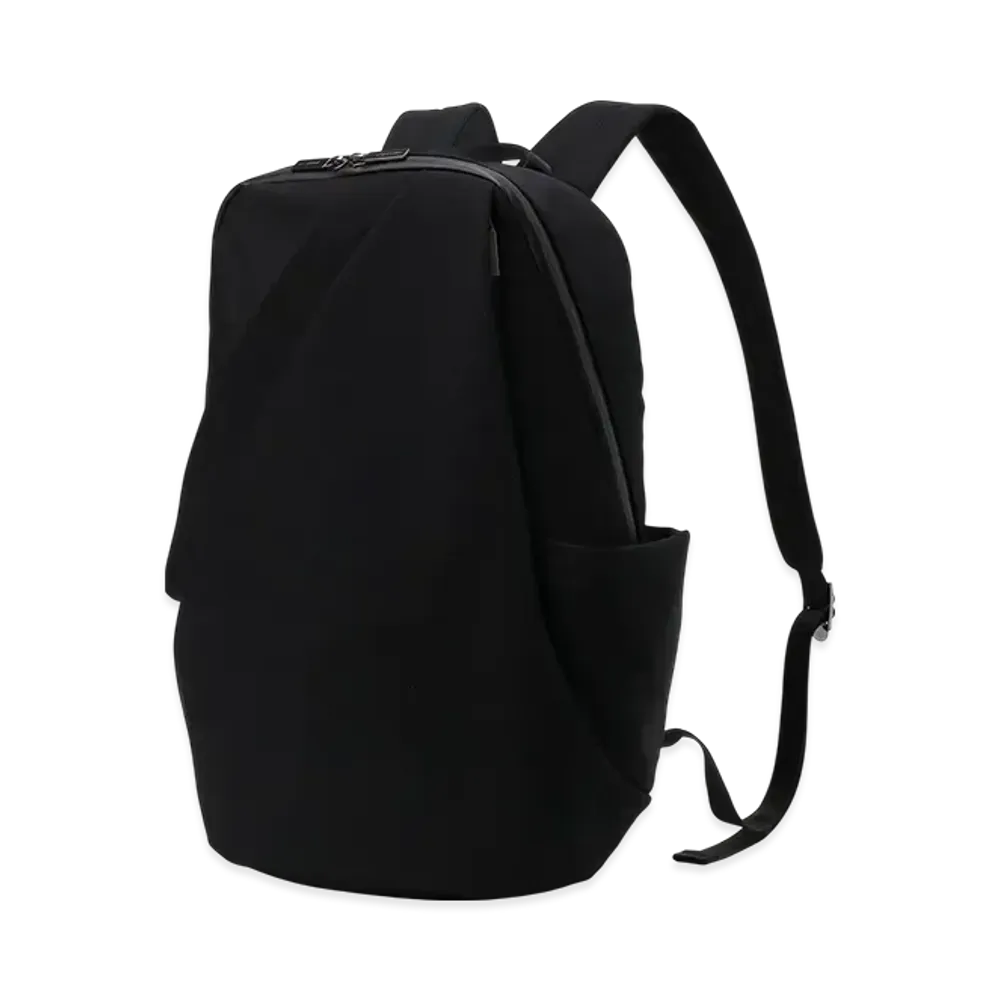 Yohji Yamamoto POUR HOMME Wool Gabardine/Nylon Tuck Backpack "Black"
