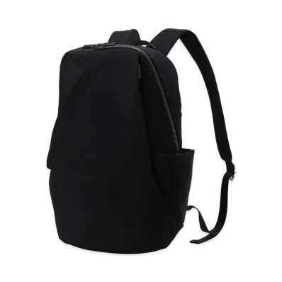 Yohji Yamamoto POUR HOMME Wool Gabardine/Nylon Tuck Backpack "Black"