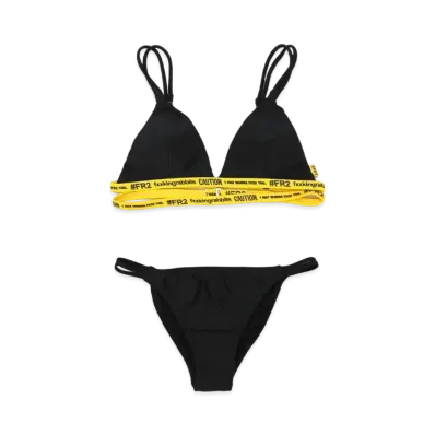 FR2 2lines Bikini "Black/Yellow"