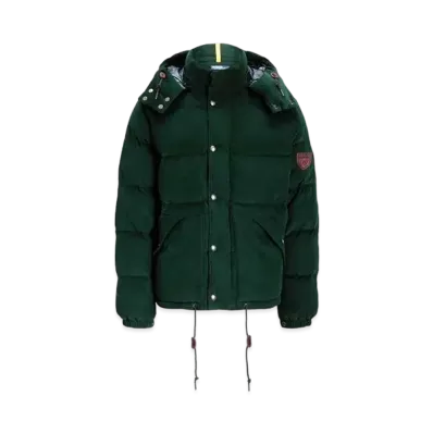 Polo Ralph Lauren Water Reperant Corduroy Down Jacket "Green"