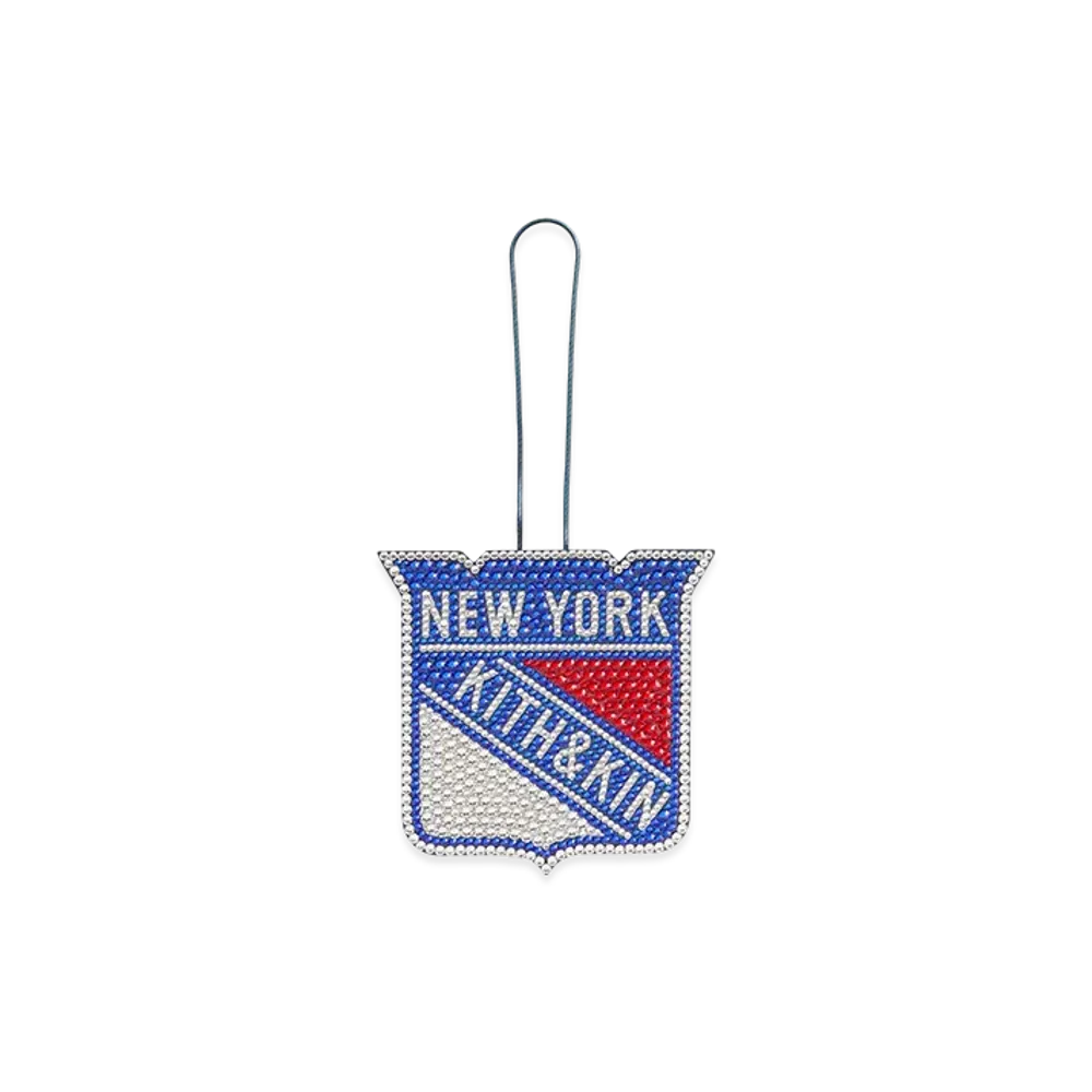 Kithmas New York Rangers Ornament with Swarovski Crystals "Cyclone"