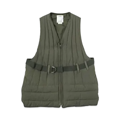 visvim SOLAS DOWN VEST "Olive"
