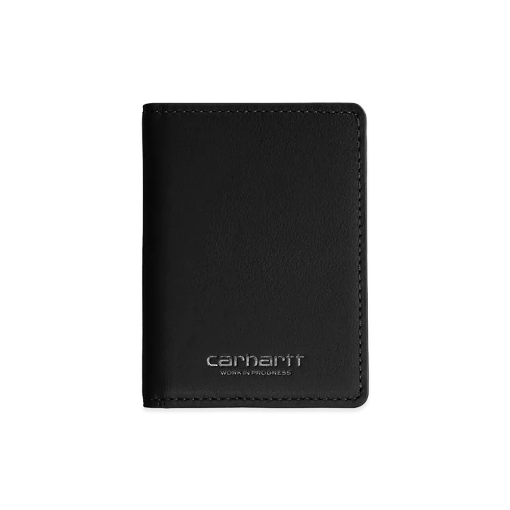 Carhartt WIP Vegas Fold Cardholder "Black/Silver"