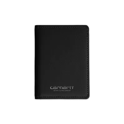 Carhartt WIP Vegas Fold Cardholder "Black/Silver"