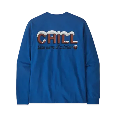 Patagonia Men's Longsleep Chill Responsibility "Endless Blue"