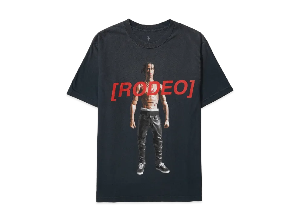 Travis Scott Cactus Jack x RODEO 10 Years Action Figure Tee "Navy"