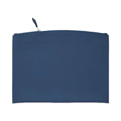 Hermes Bazar Gm Pouch "Blue Brighton"