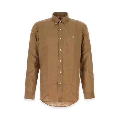 Polo Ralph Lauren Linen Shirt "Brown"