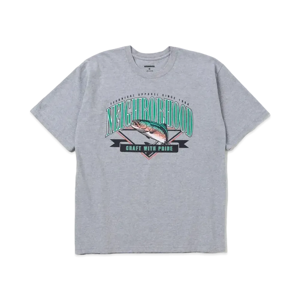 NEIGHBORHOOD NH . Tee SS-21 "Gray"