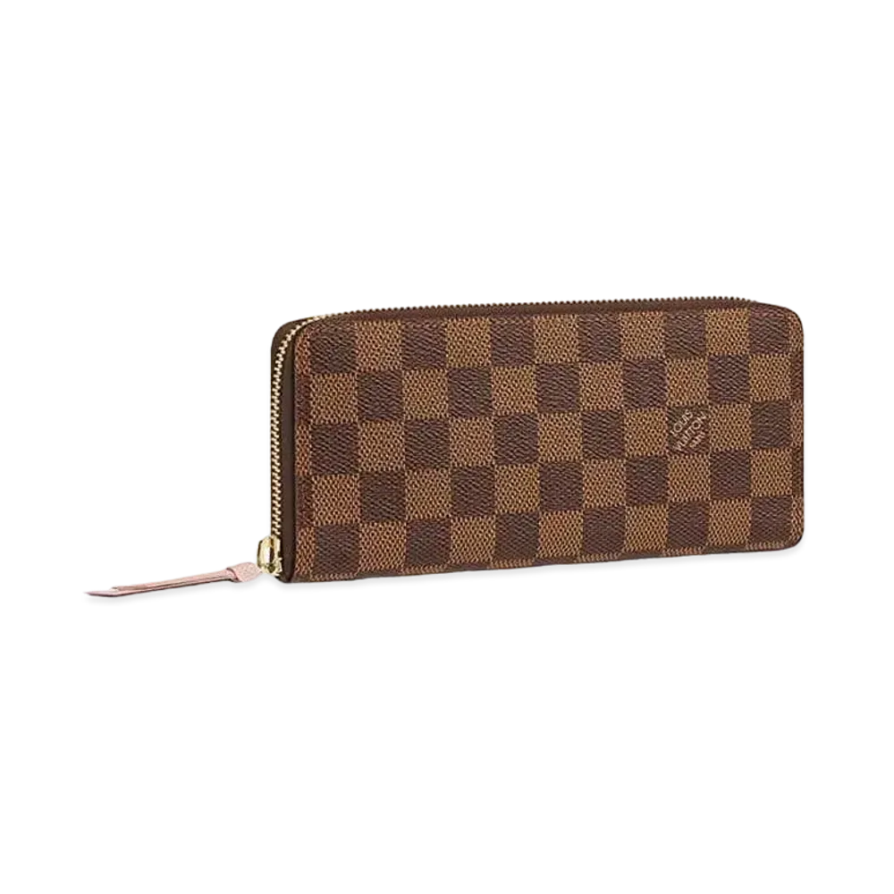 Louis Vuitton Clemence Wallet Damier Ebene "Rose Ballerine"