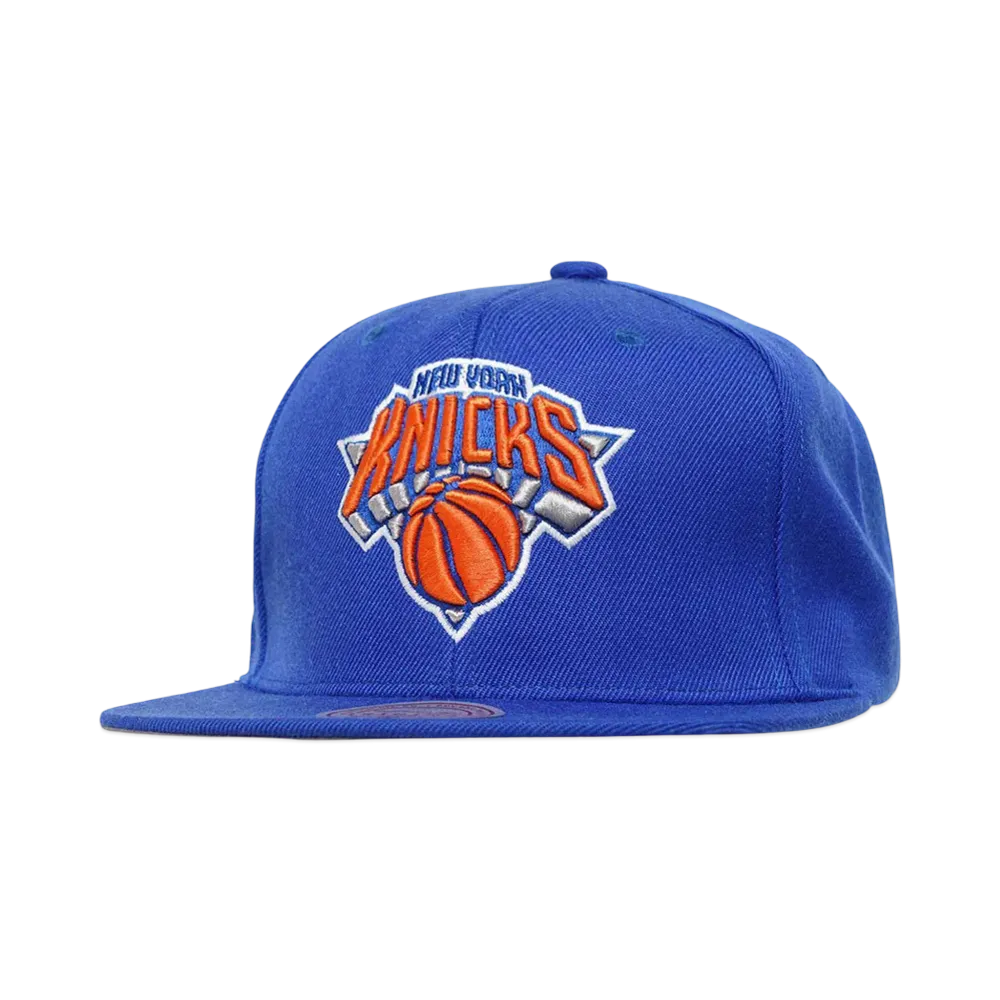 Mitchell&Ness NBA TEAM GROUND 2.0 SNAPBACK KNICKS "BLUE"