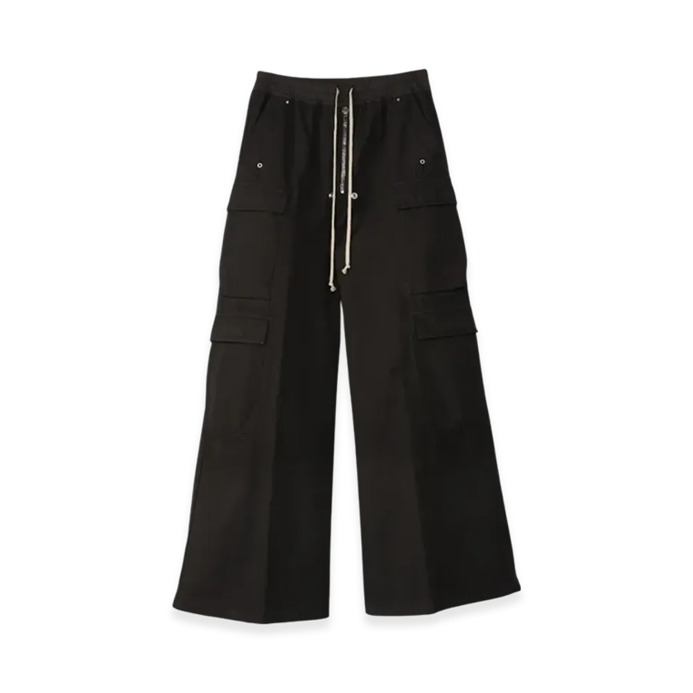 Rick Owens DRKSHDW Double Cargo Jumbo Belas "Black"