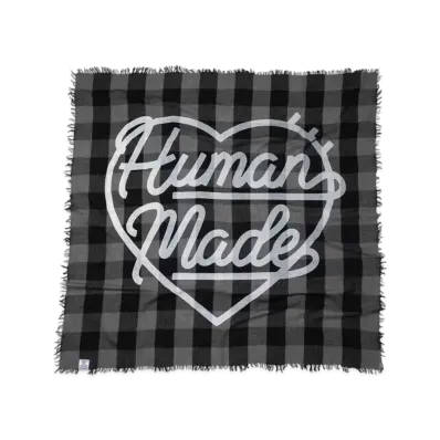 HUMAN MADE WOOL STOLE "Black"
