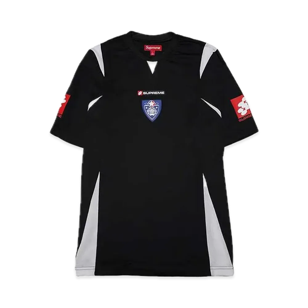 Supreme Crest Soccer Jersey "Black"