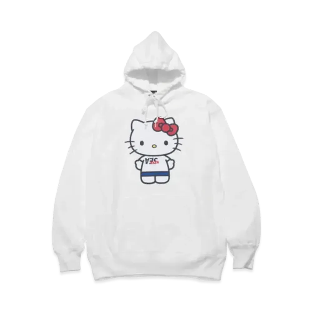 GOD SELECTION XXX x WIND AND SEA x Hello Kitty Hoodie GX-A23-KTWSHT-01 "White"
