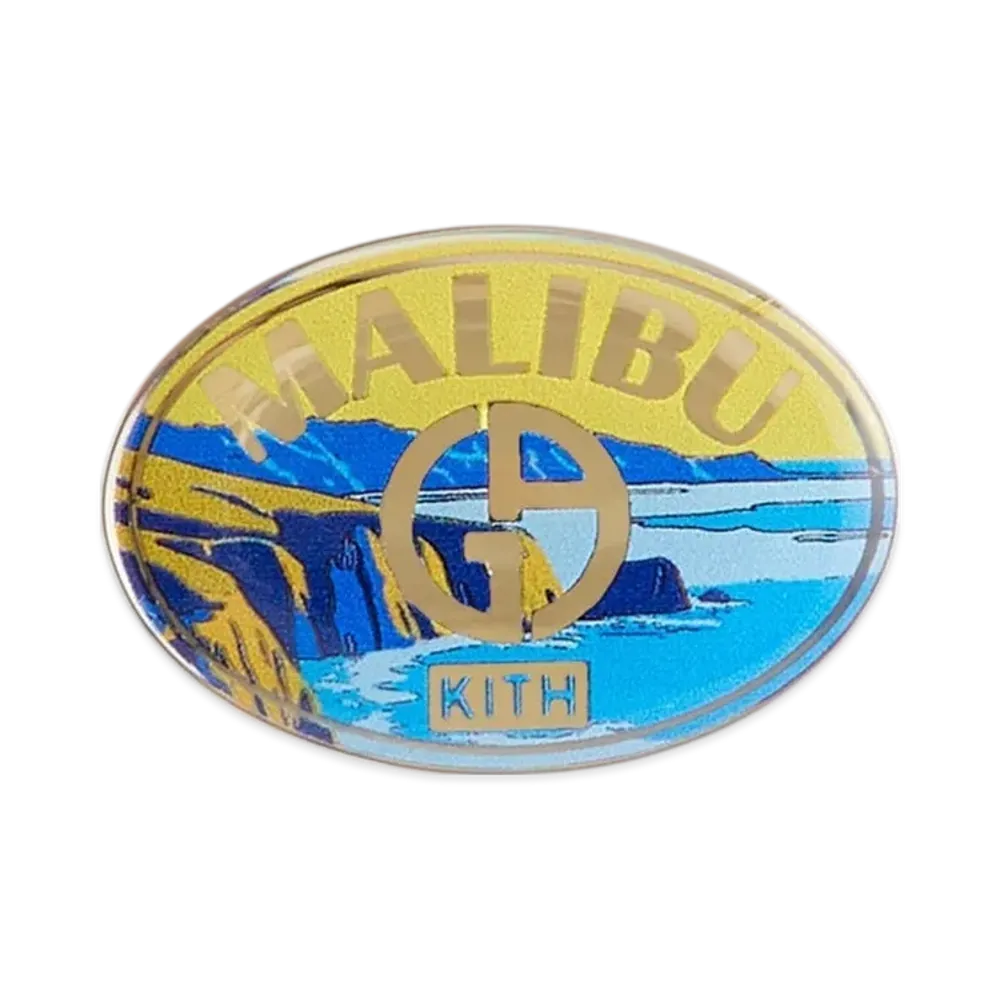 Kith x Giorgio Armani Malibu Pin "Multi"