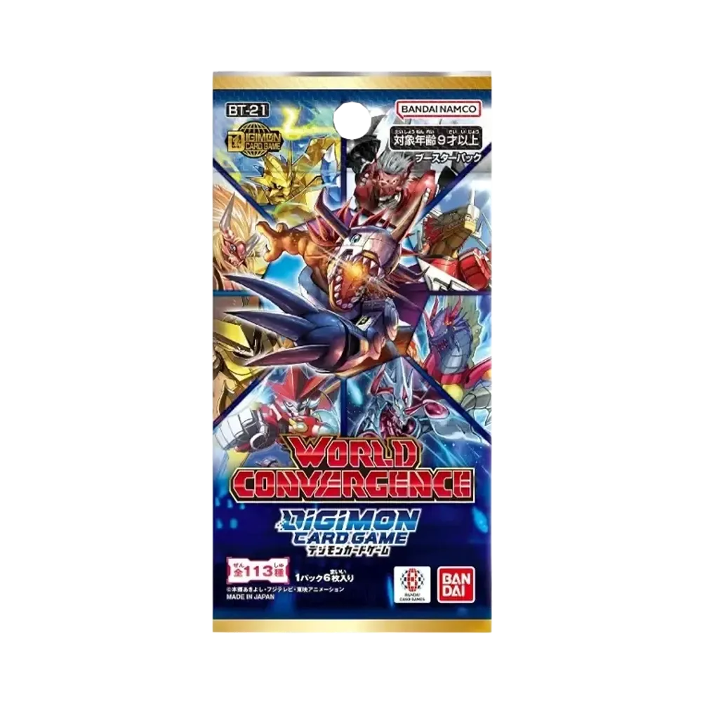 デジモンカードゲーム ブースターパック「ワールドコンバージェンス」パック