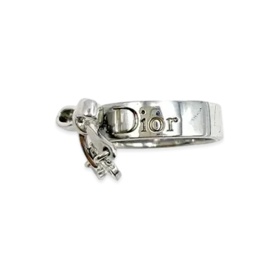 Dior Ribbon Ring "Silver"